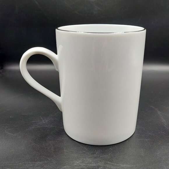 RARE Pottery Barn Christmas Holiday Reindeer CUPID Mug Made in Japan EUC - Picture 2 of 4